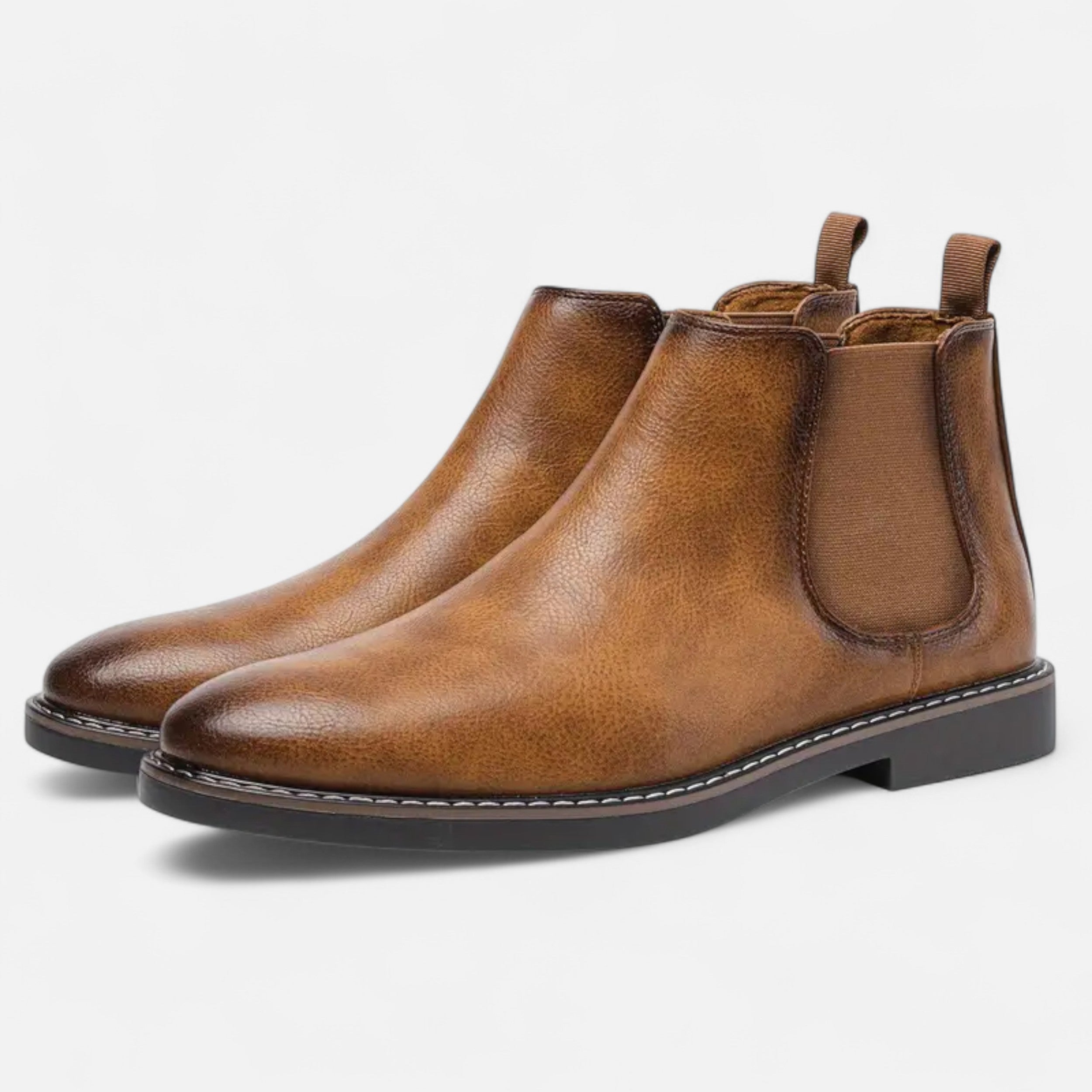Lazaro Mode | Botas de Cuero de Hombre Estilo Británico – Distinción y Carácter Atemporal