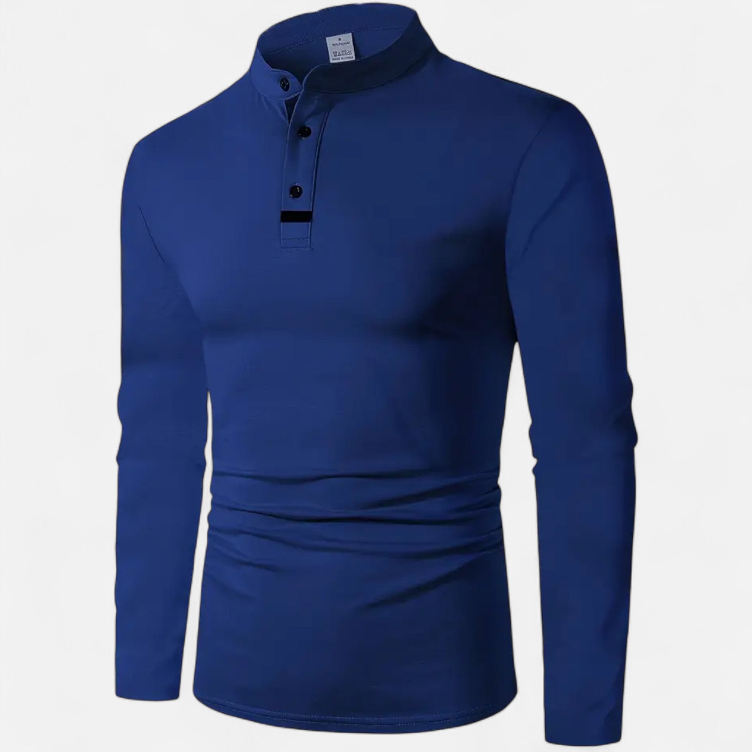 Lazaro Mode | Polo Clásico de Hombre de Manga Larga – Elegancia Atemporal