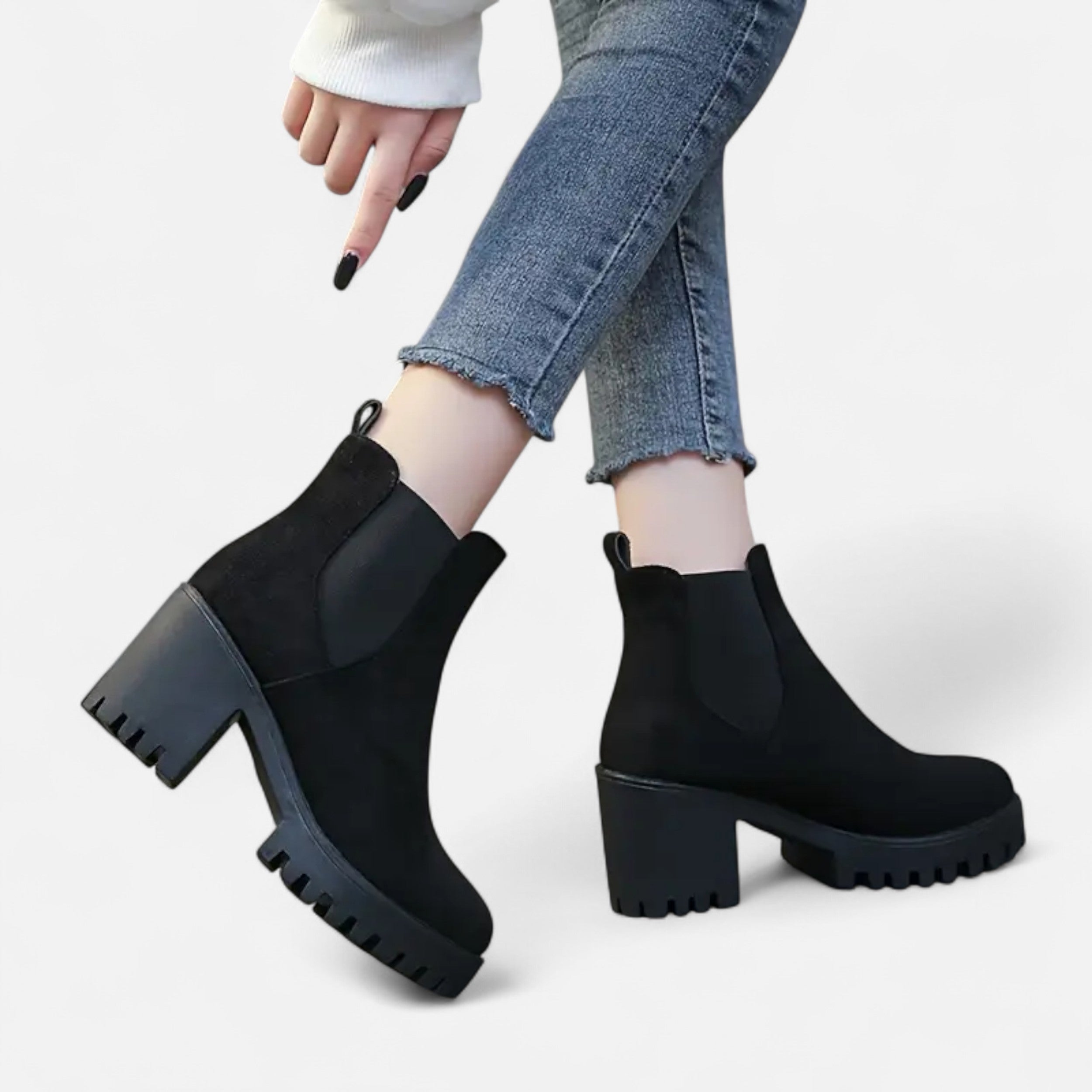 Lazaro Mode | Bottines Chelsea pour Femme – Élégance Intemporelle et Charme Urbain