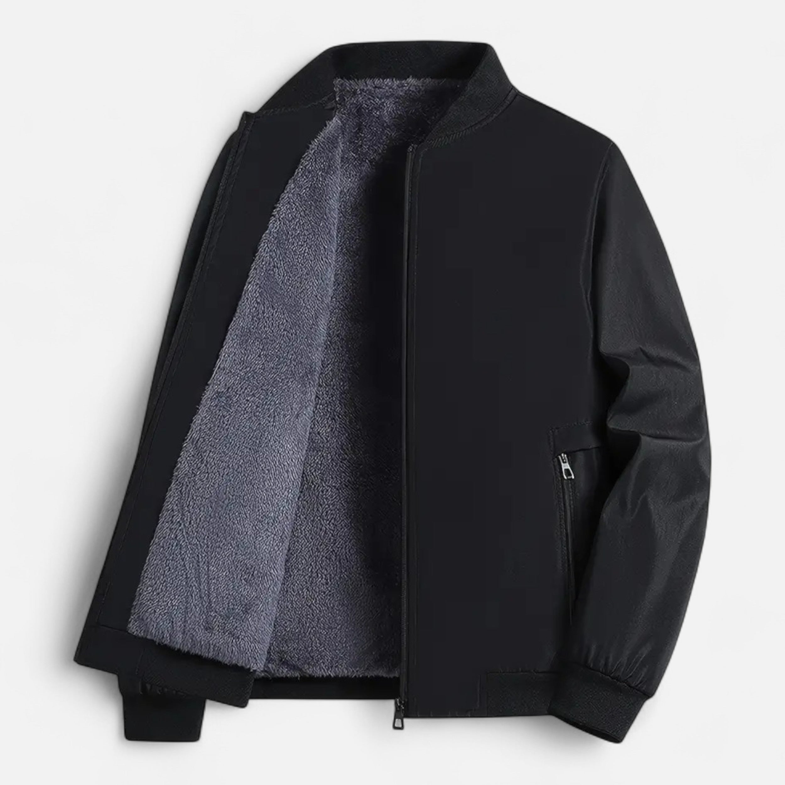 Lazaro Mode | Chaqueta de Hombre con Cremallera Completa – Estilo Moderno y Funcional