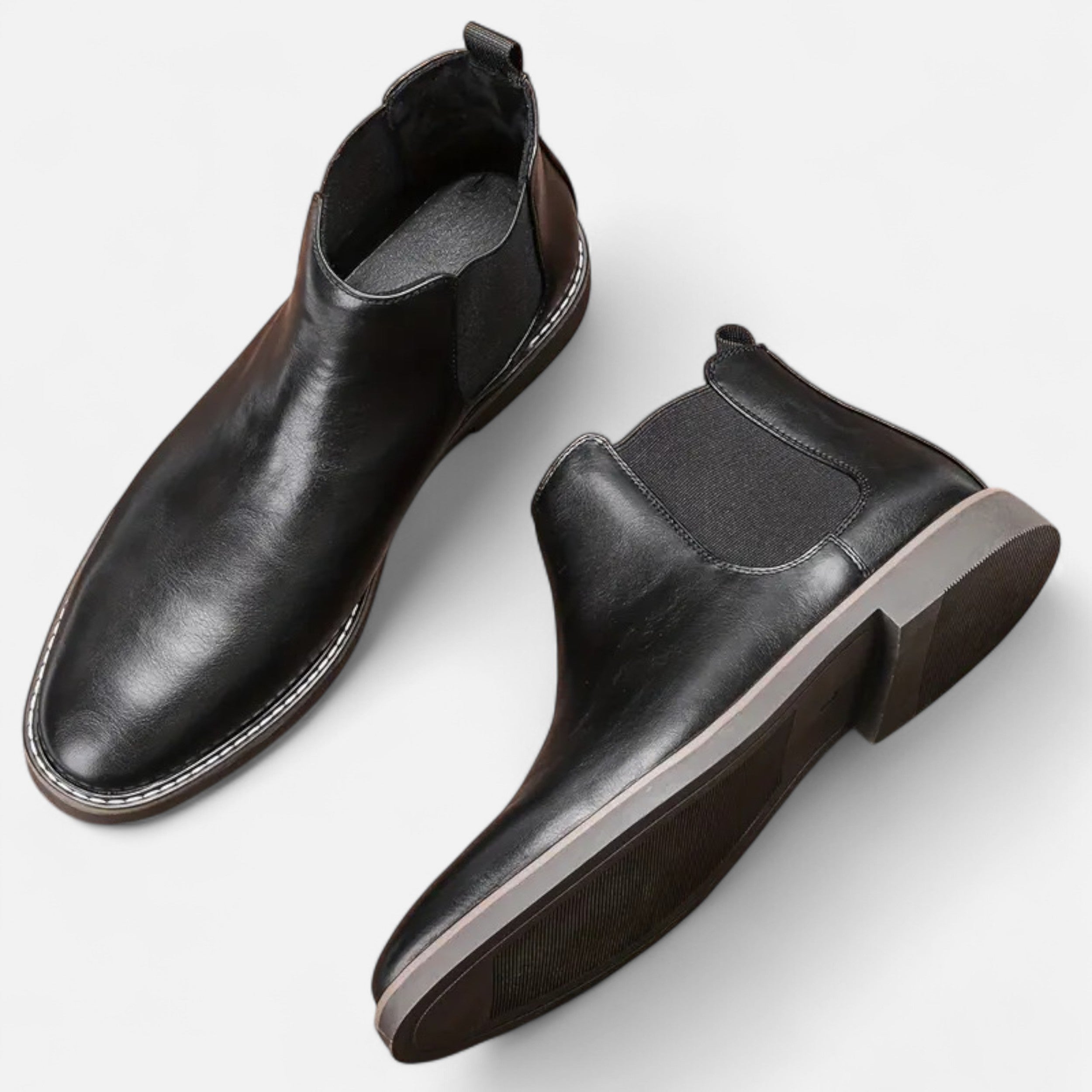 Lazaro Mode | Botas de Cuero de Hombre Estilo Británico – Distinción y Carácter Atemporal