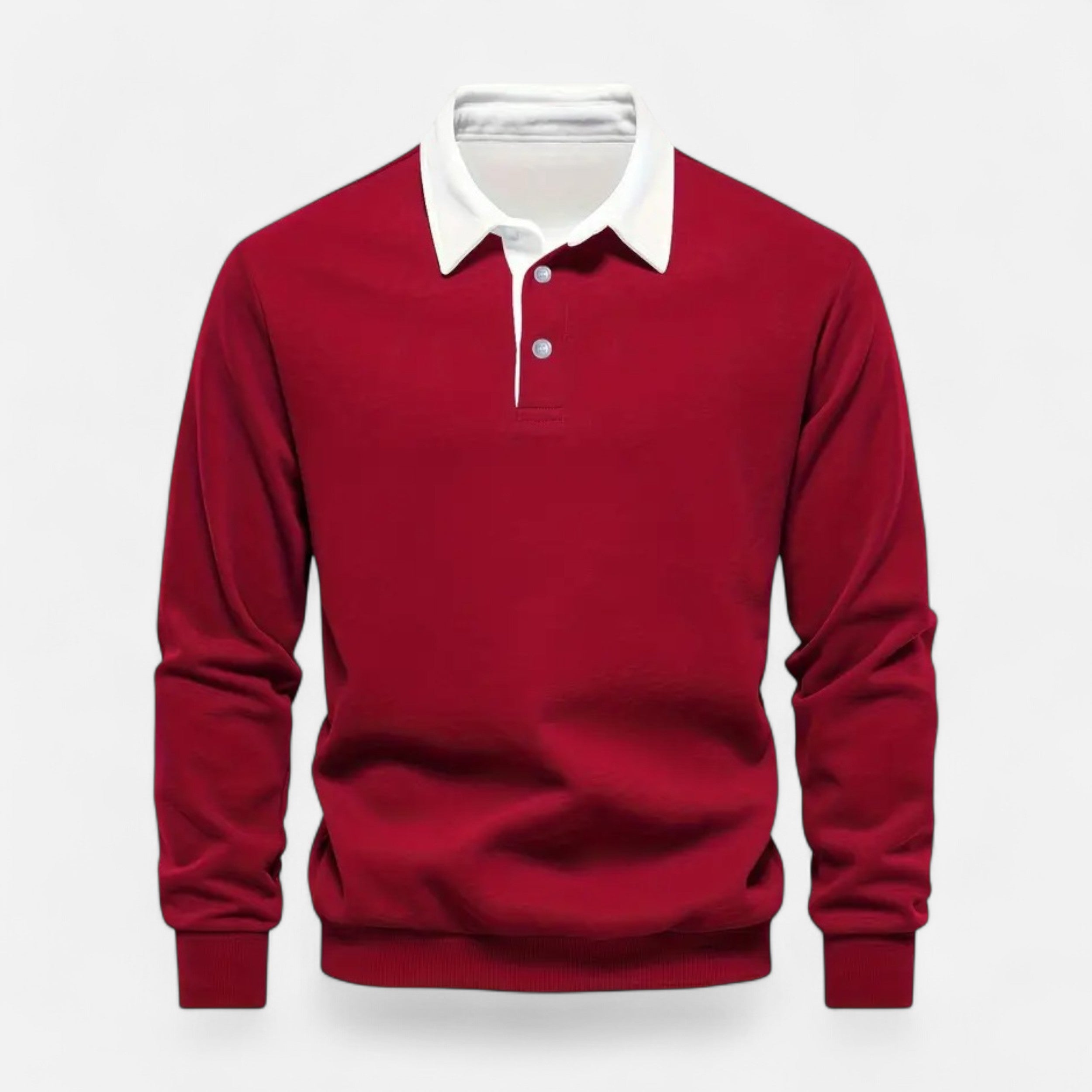 Lazaro Mode | Polo de Hombre de Manga Larga – Estilo Casual y Sofisticado