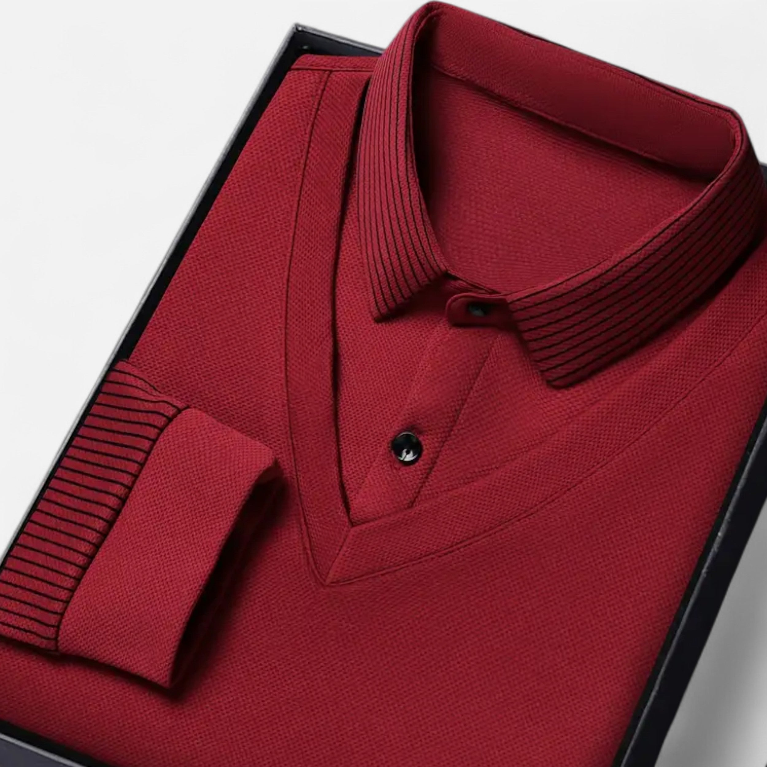 Lazaro Mode | Camisa de Hombre de Manga Larga con Solapa – Conjunto de Dos Piezas
