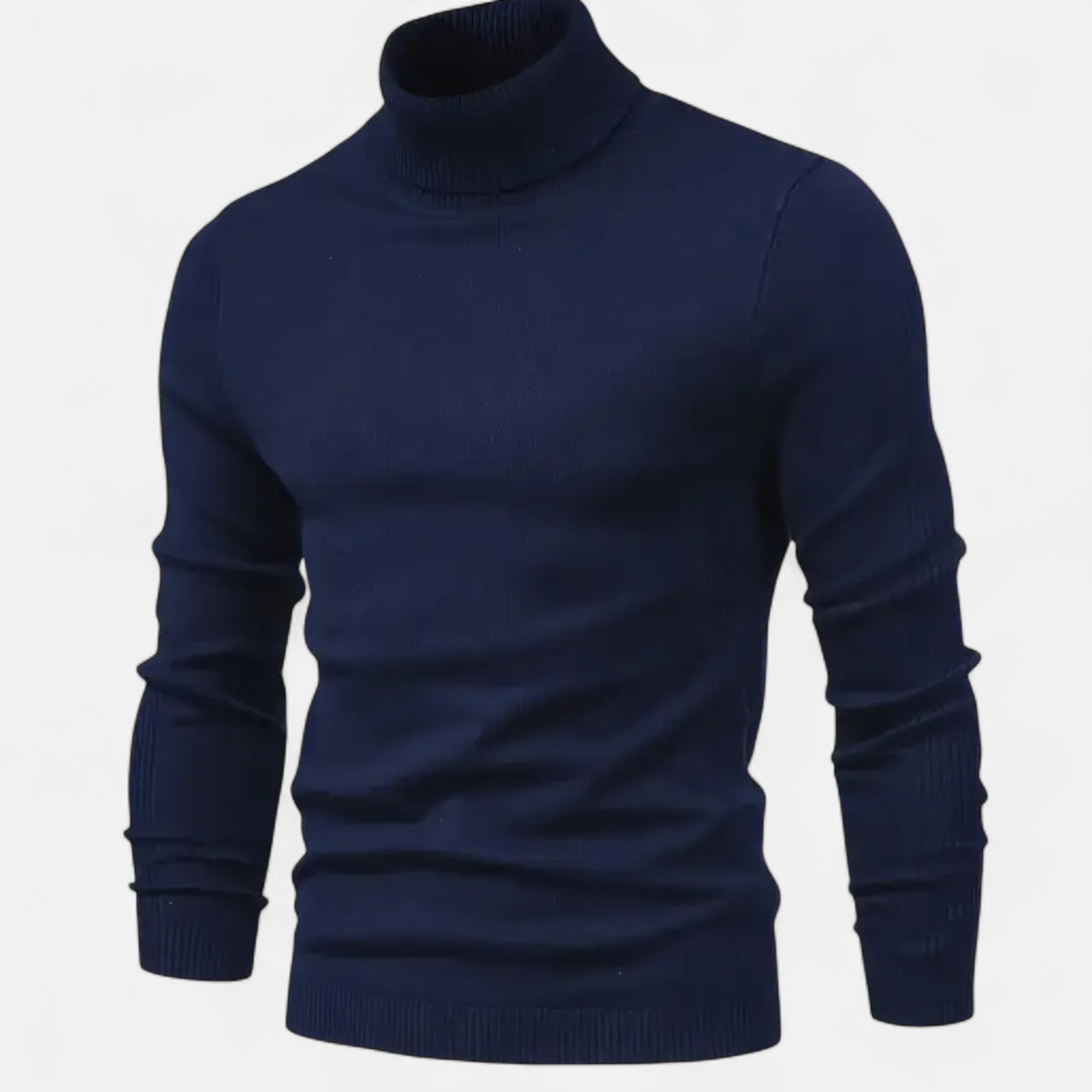 Lazaro Mode | Top de Hombre de Manga Larga con Cuello Alto – Estilo Contemporáneo