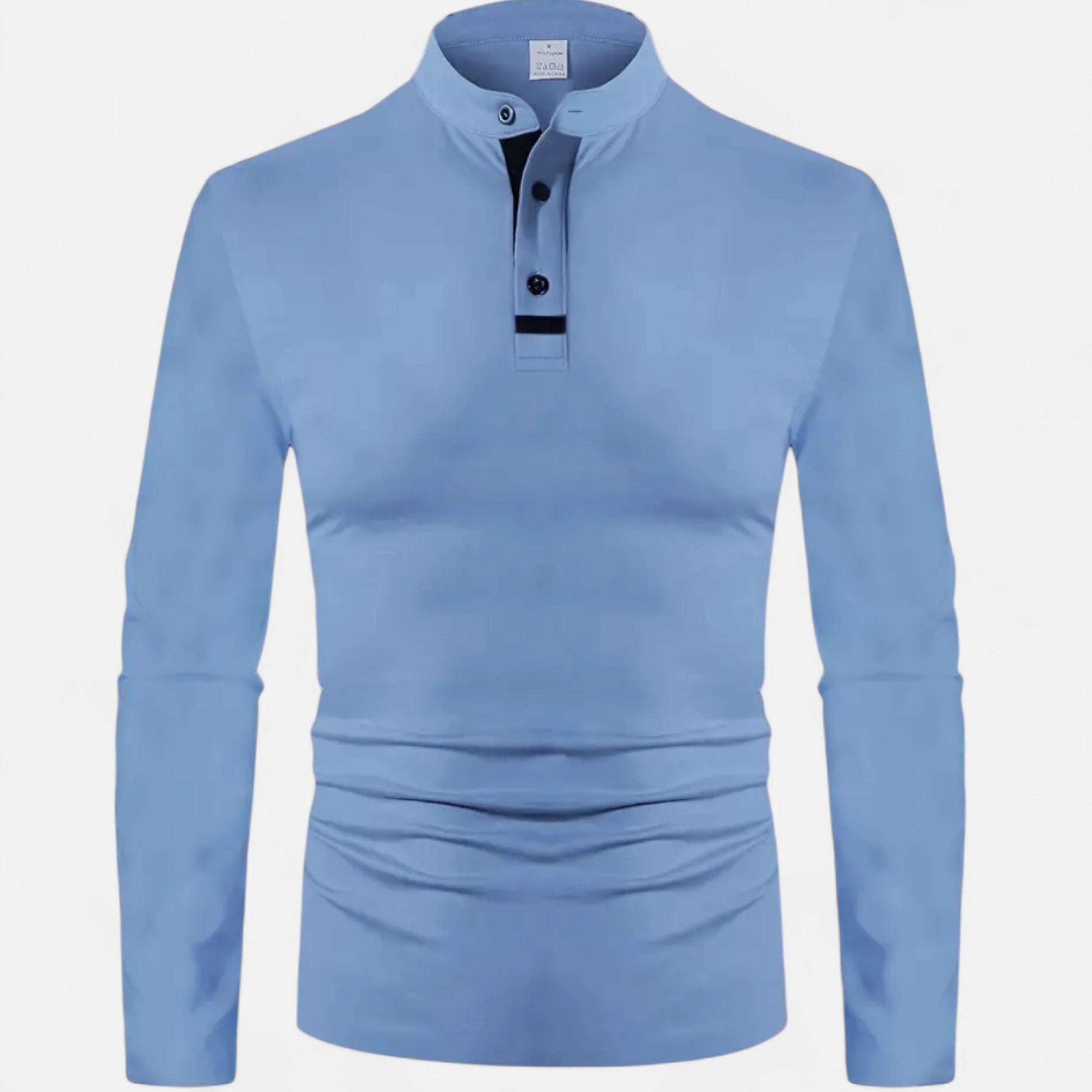 Lazaro Mode | Polo Clásico de Hombre de Manga Larga – Elegancia Atemporal