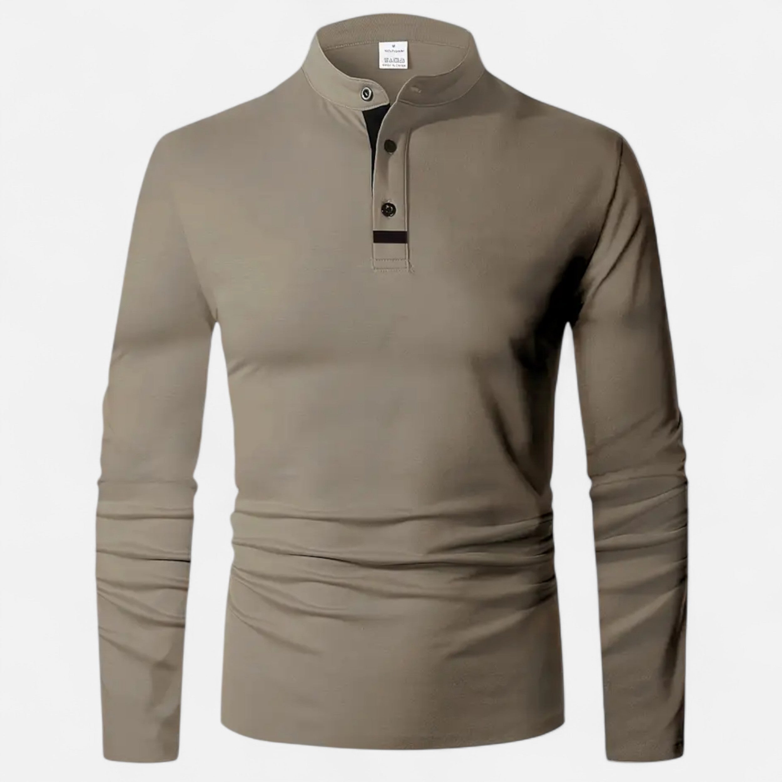 Lazaro Mode | Polo Clásico de Hombre de Manga Larga – Elegancia Atemporal