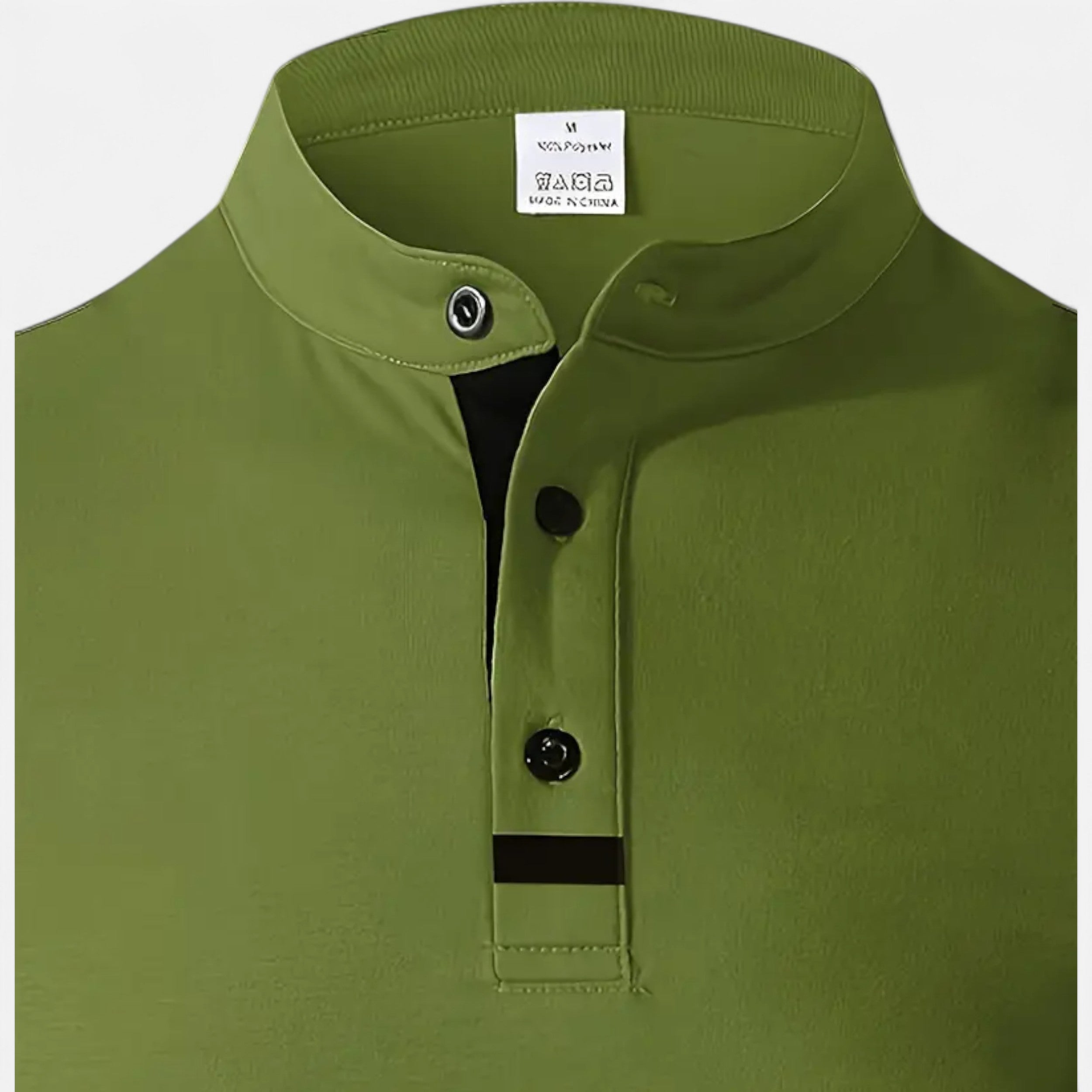 Lazaro Mode | Polo Clásico de Hombre de Manga Larga – Elegancia Atemporal