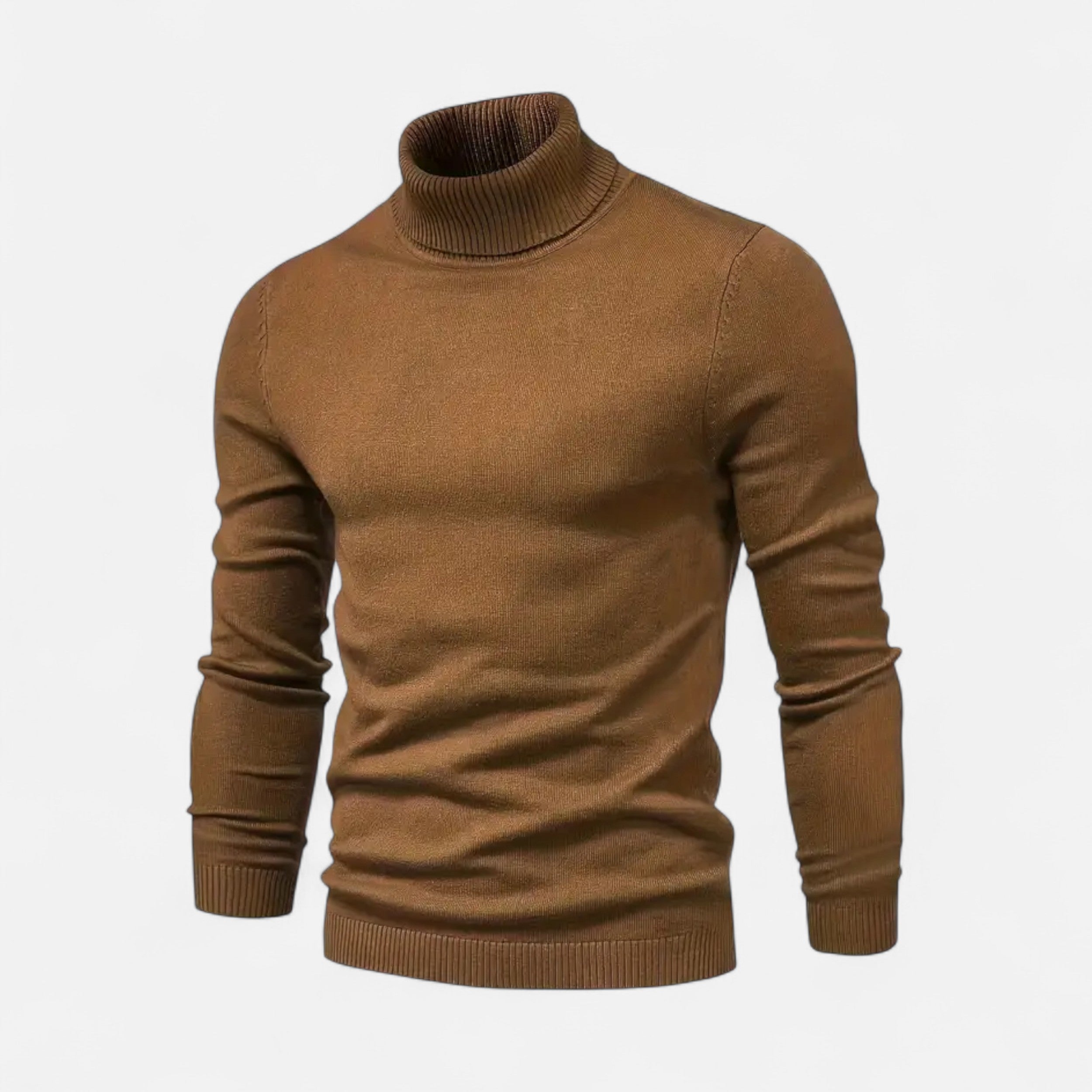 Lazaro Mode | Top de Hombre de Manga Larga con Cuello Alto – Estilo Contemporáneo