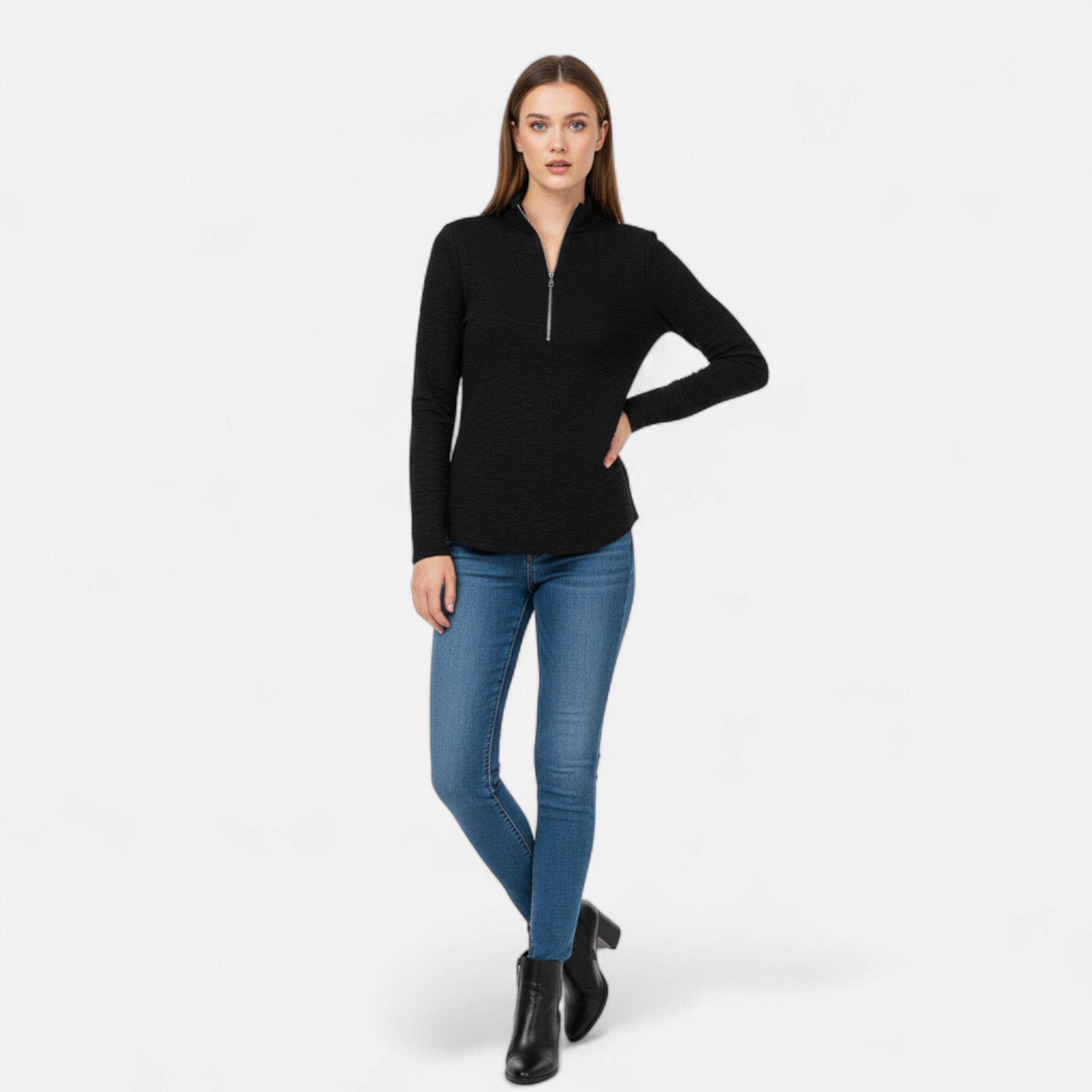 Lazaro Mode | Suéter deMujer con Cremallera – Sofisticación Funcional