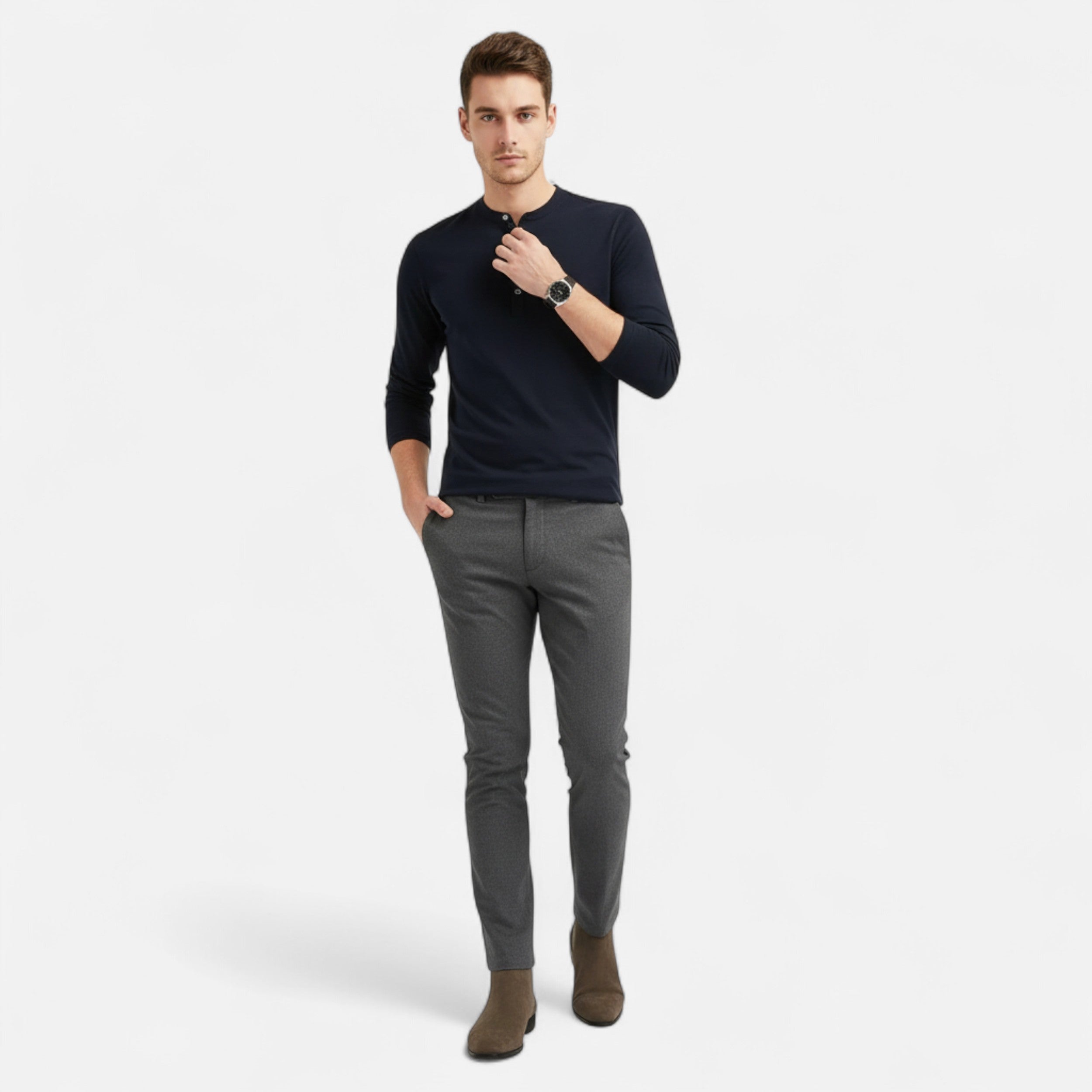 Lazaro Mode | Botas de Vestir Chelsea para Hombre