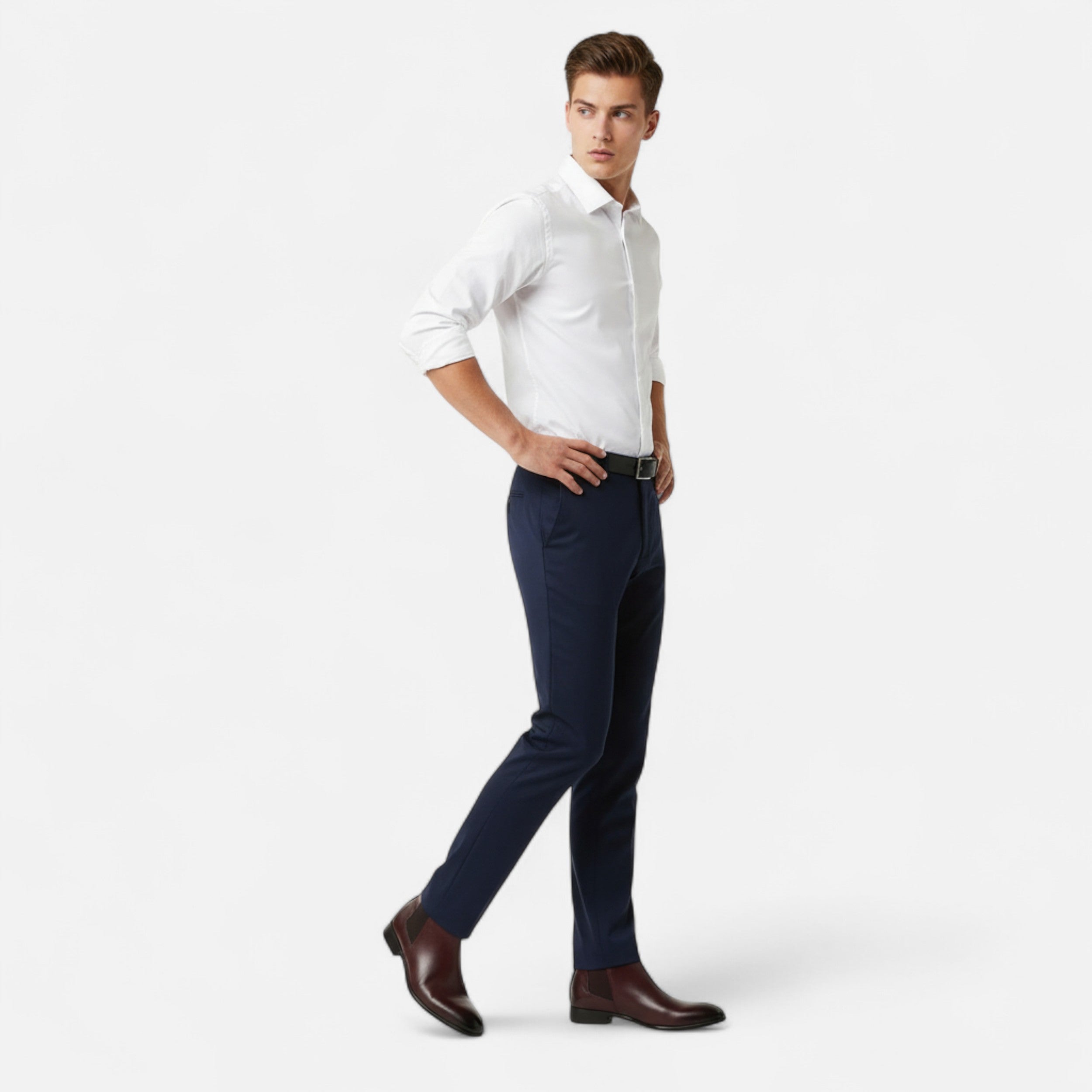 Lazaro Mode | Botas Chelsea con Cremallera para Hombre