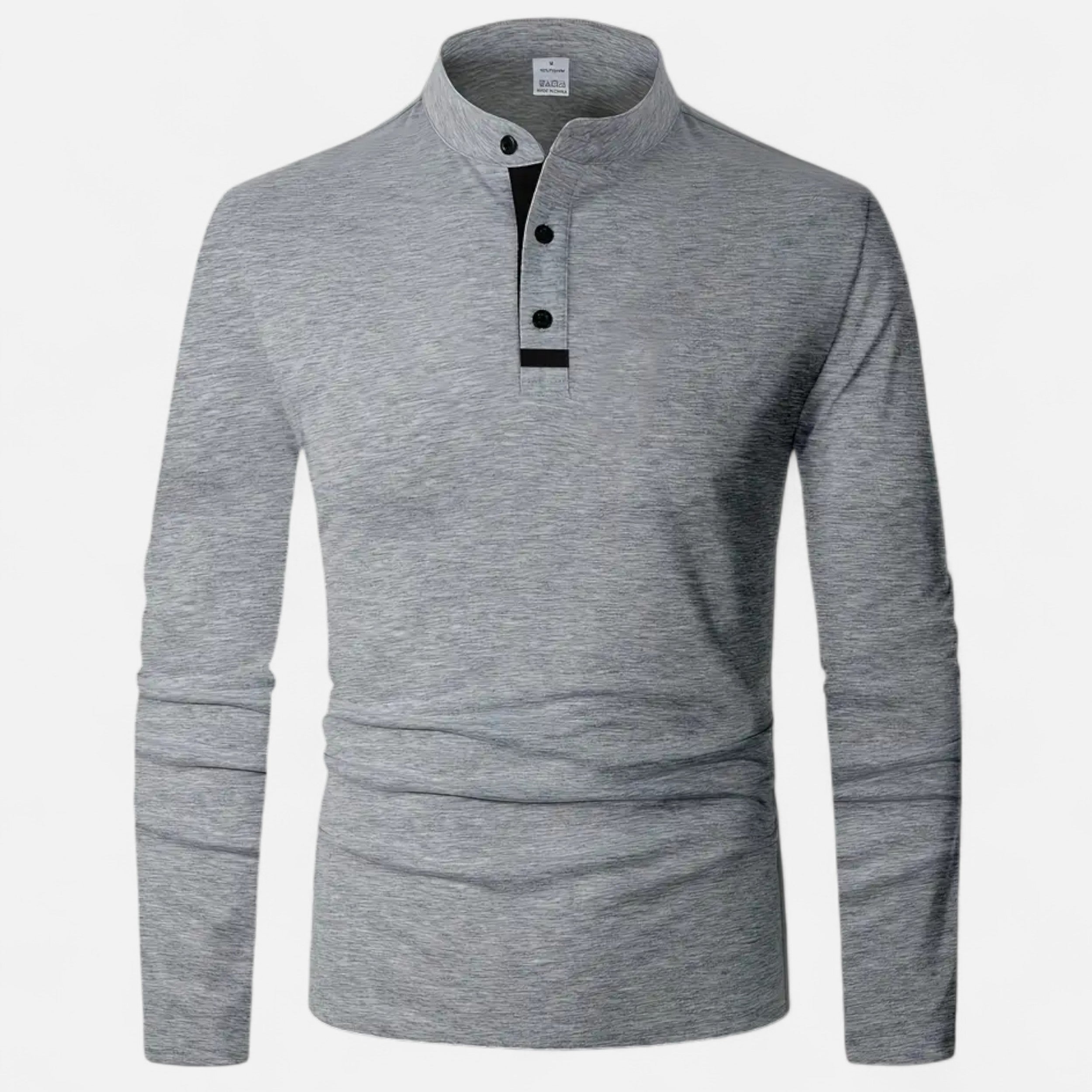 Lazaro Mode | Polo Clásico de Hombre de Manga Larga – Elegancia Atemporal