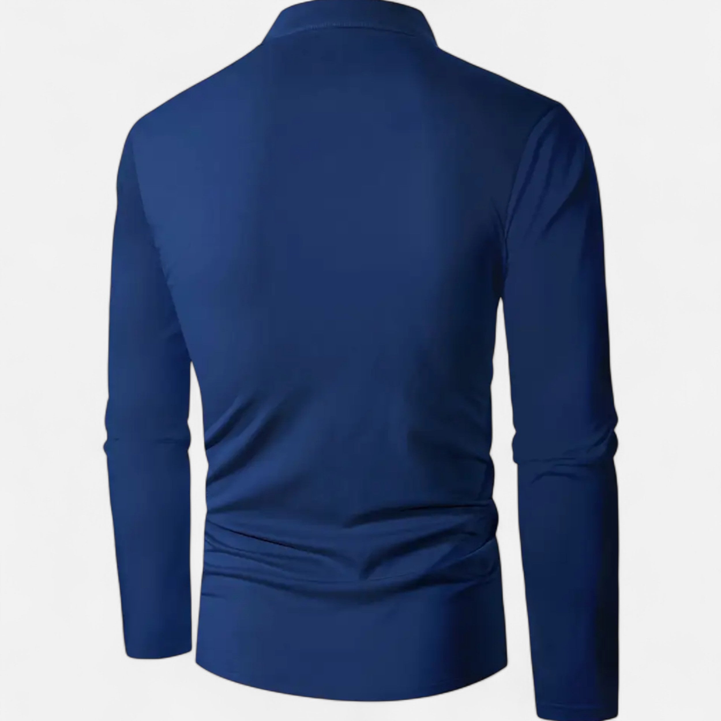 Lazaro Mode | Polo Clásico de Hombre de Manga Larga – Elegancia Atemporal