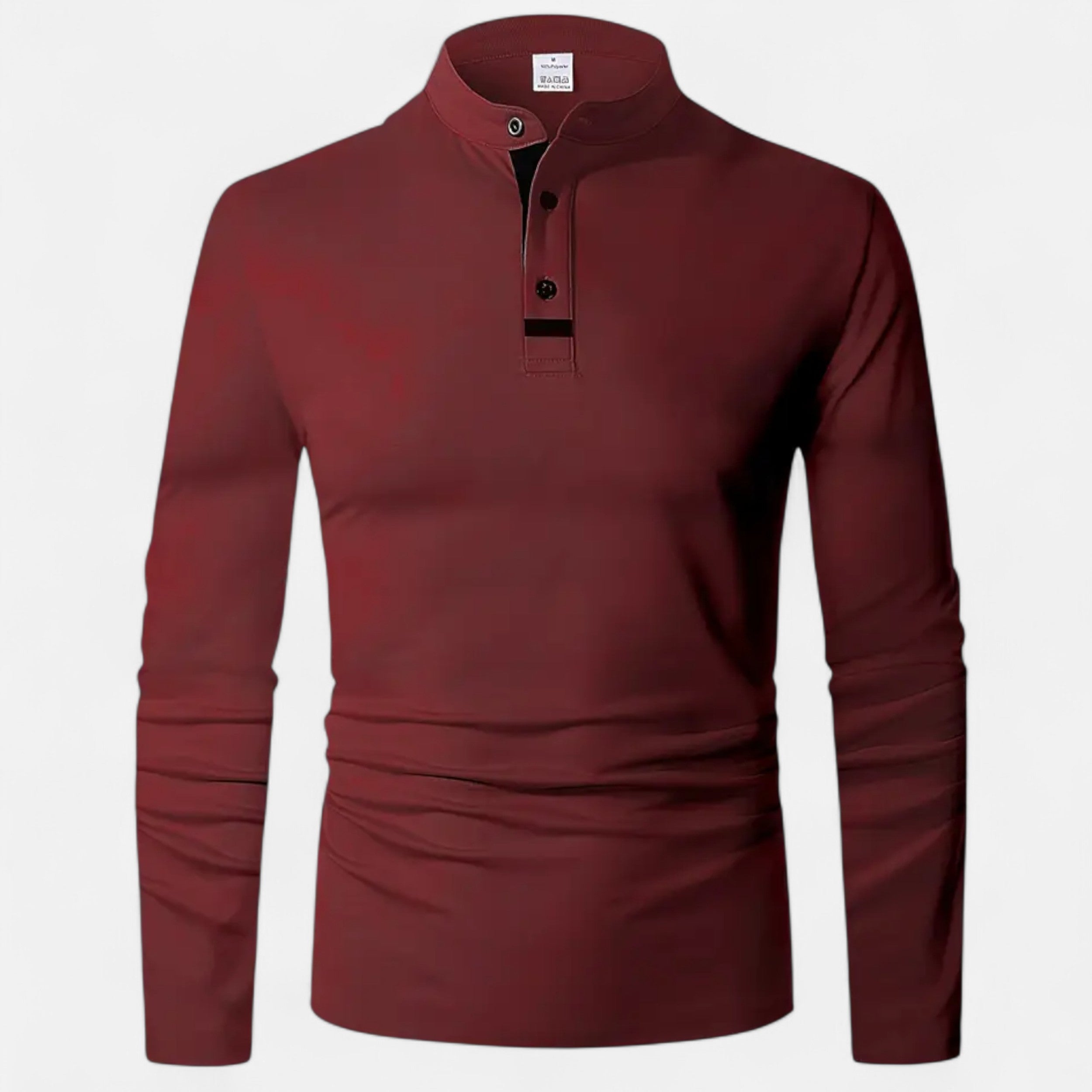 Lazaro Mode | Polo Clásico de Hombre de Manga Larga – Elegancia Atemporal