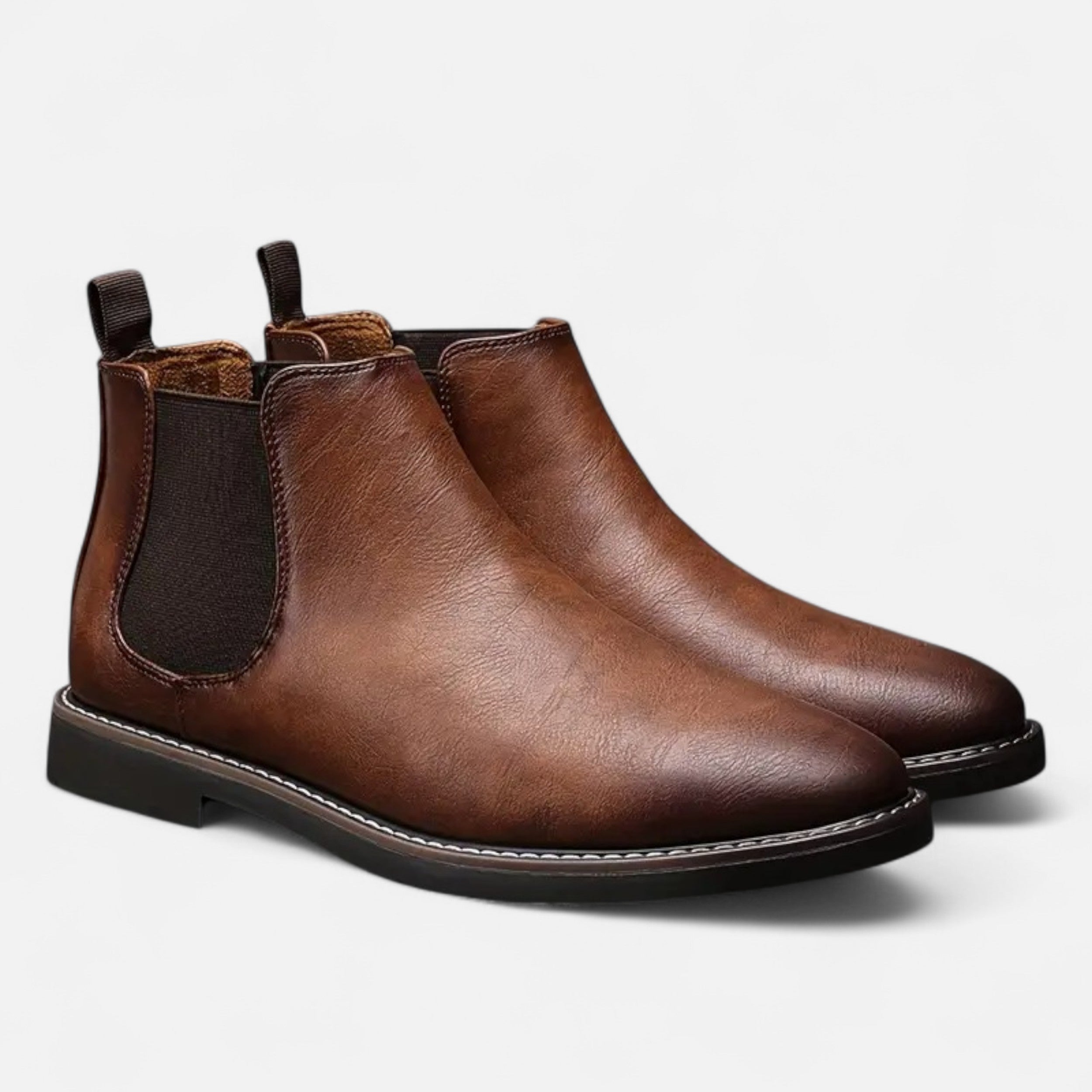 Lazaro Mode | Botas de Cuero de Hombre Estilo Británico – Distinción y Carácter Atemporal