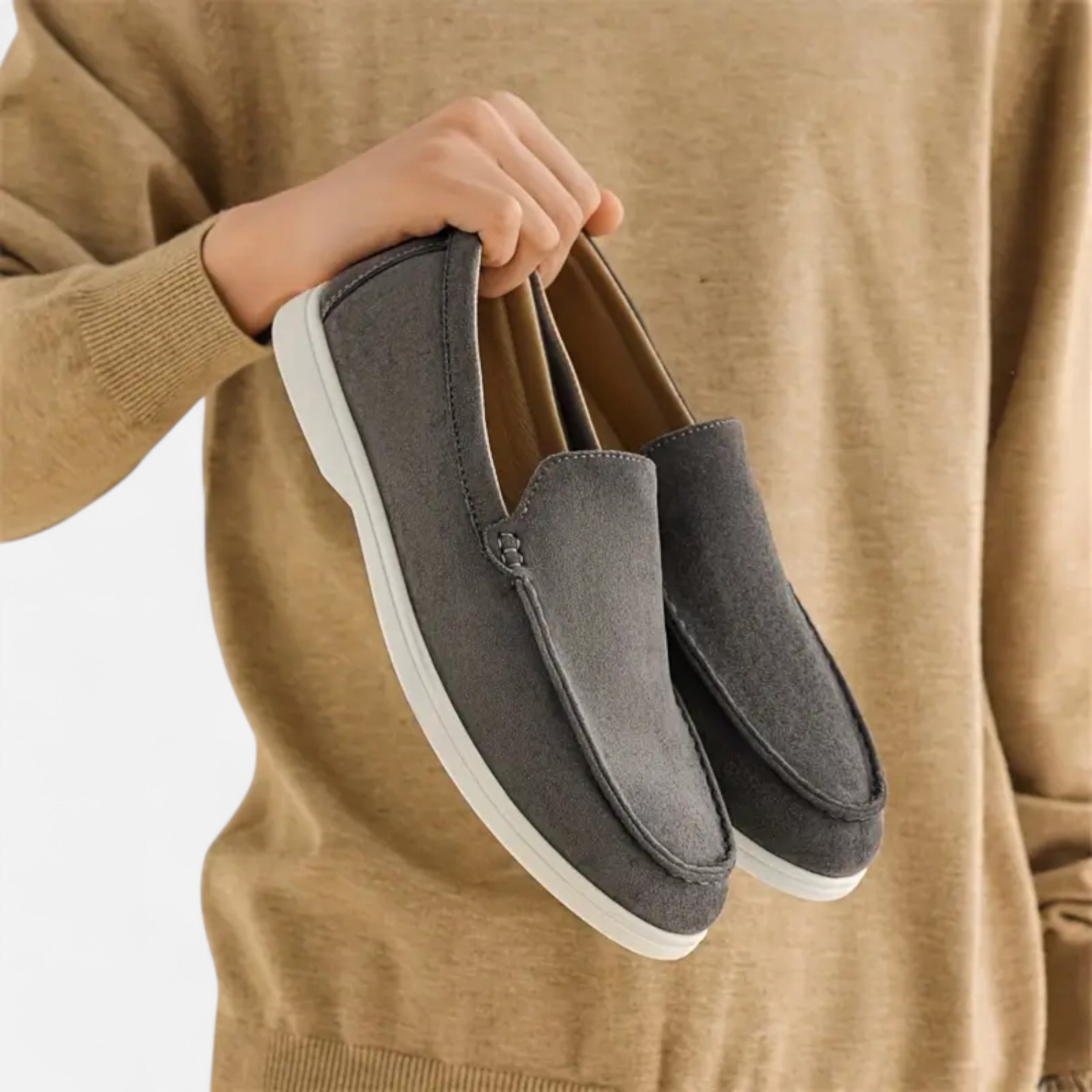Men’s Slip-On Loafers Synthetic Upper & Sole