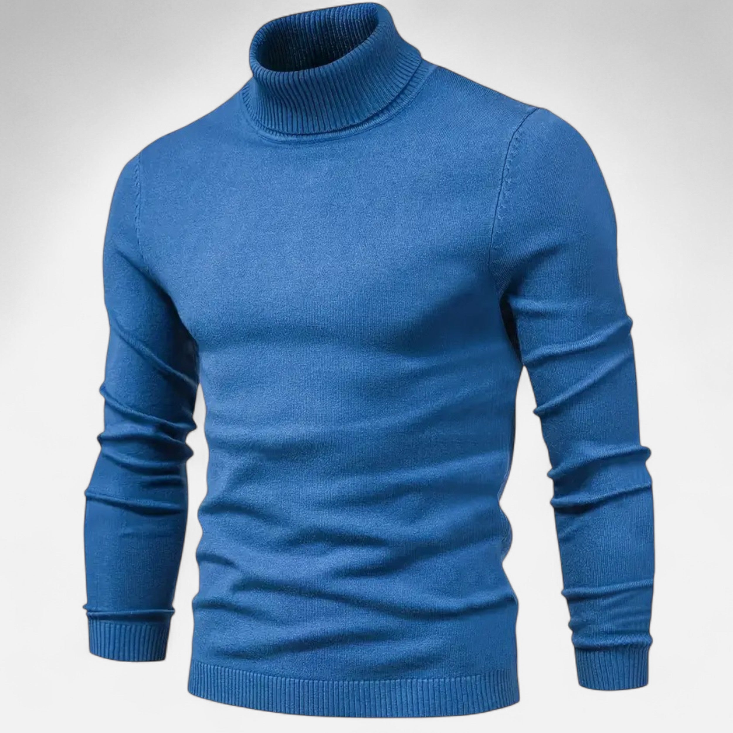 Lazaro Mode | Top de Hombre de Manga Larga con Cuello Alto – Estilo Contemporáneo