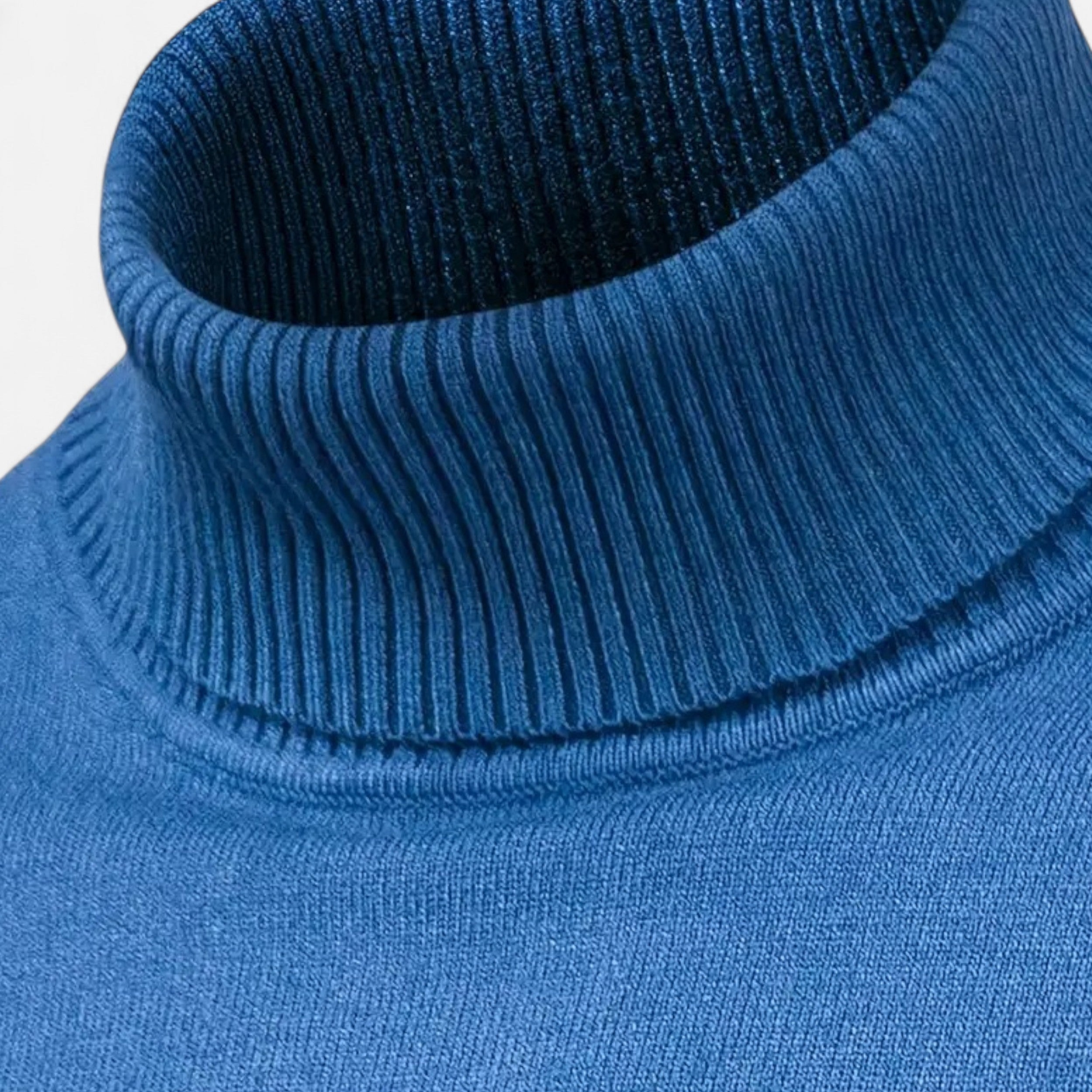 Lazaro Mode | Top de Hombre de Manga Larga con Cuello Alto – Estilo Contemporáneo