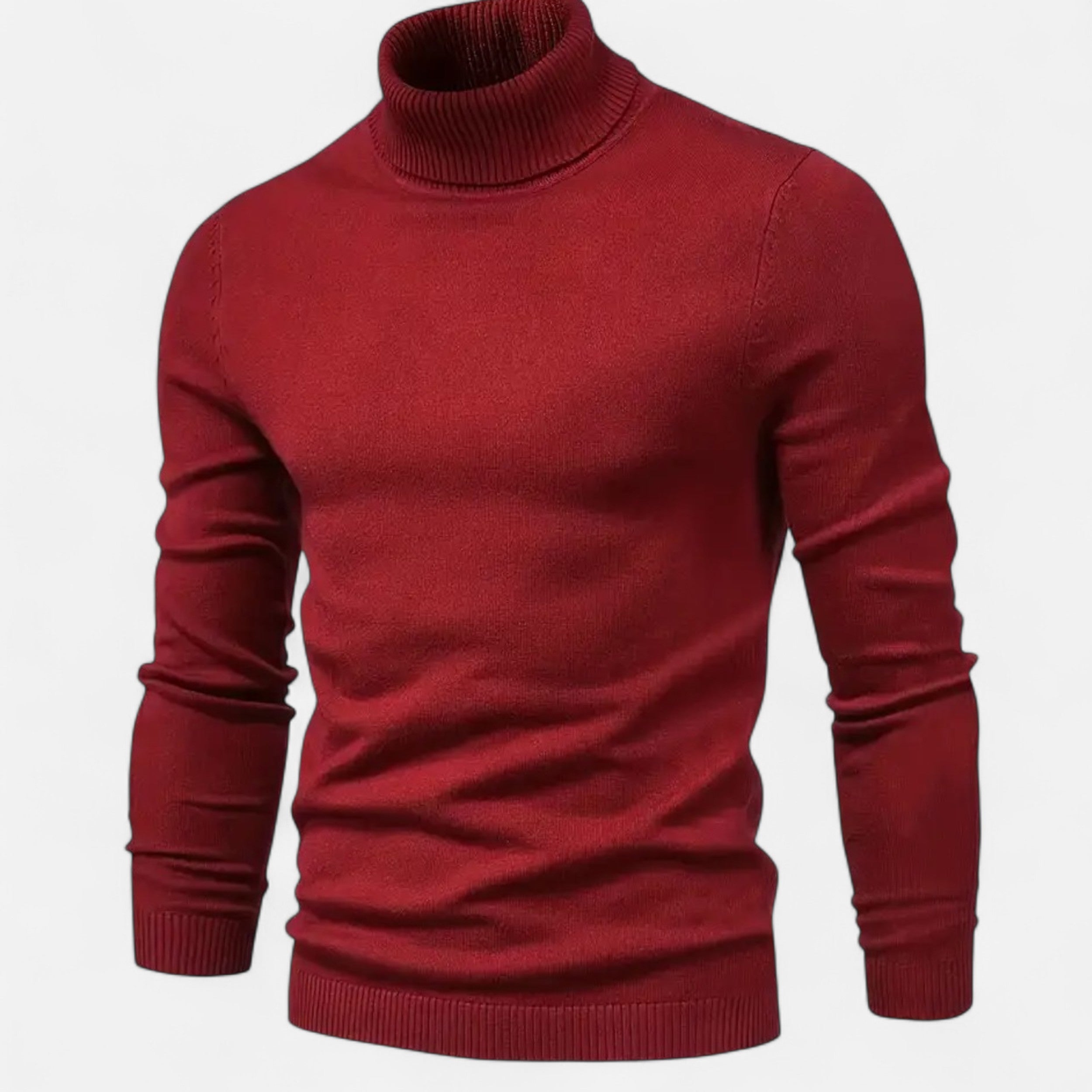 Lazaro Mode | Top de Hombre de Manga Larga con Cuello Alto – Estilo Contemporáneo