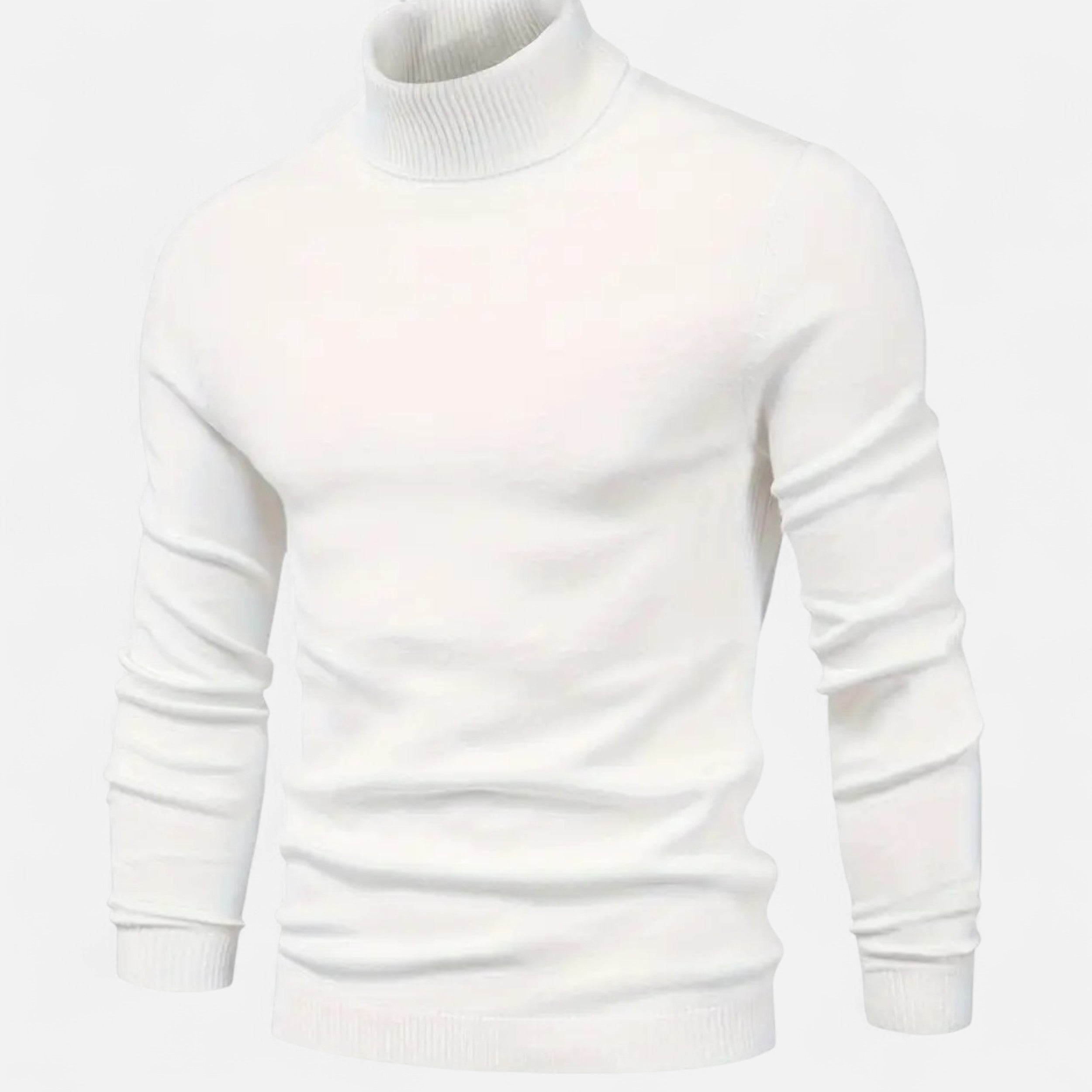 Lazaro Mode | Top de Hombre de Manga Larga con Cuello Alto – Estilo Contemporáneo