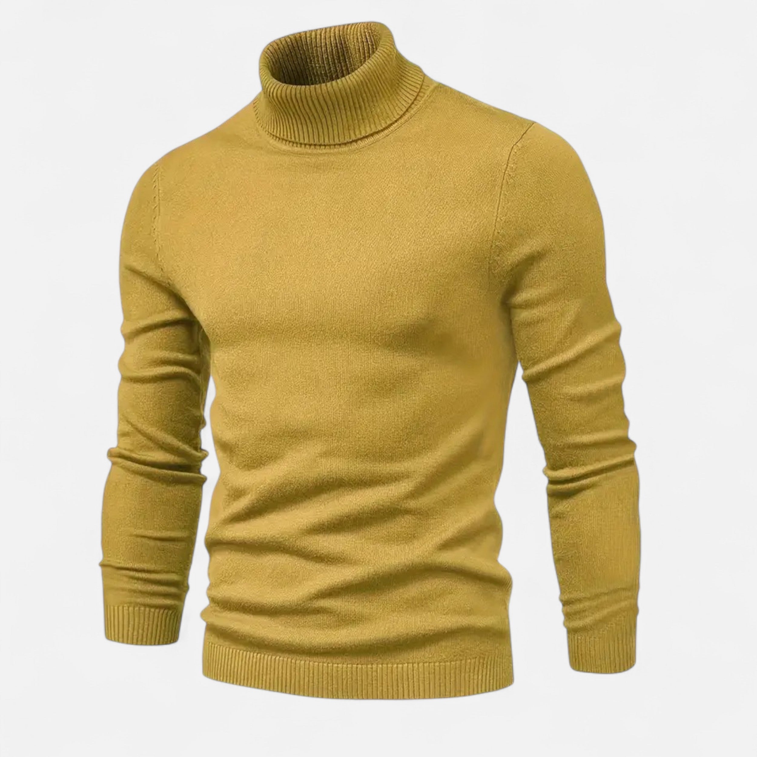 Lazaro Mode | Top de Hombre de Manga Larga con Cuello Alto – Estilo Contemporáneo