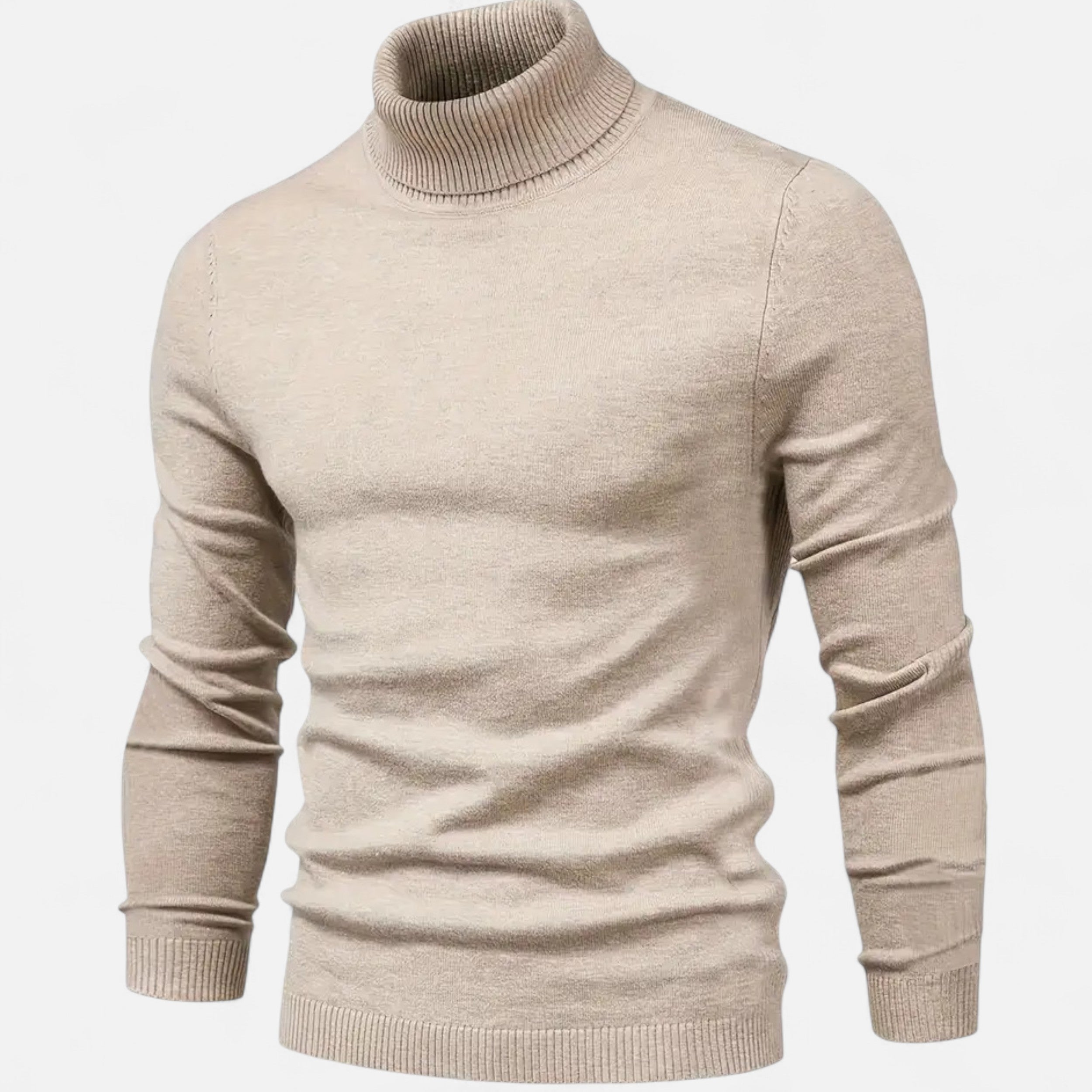 Lazaro Mode | Top de Hombre de Manga Larga con Cuello Alto – Estilo Contemporáneo