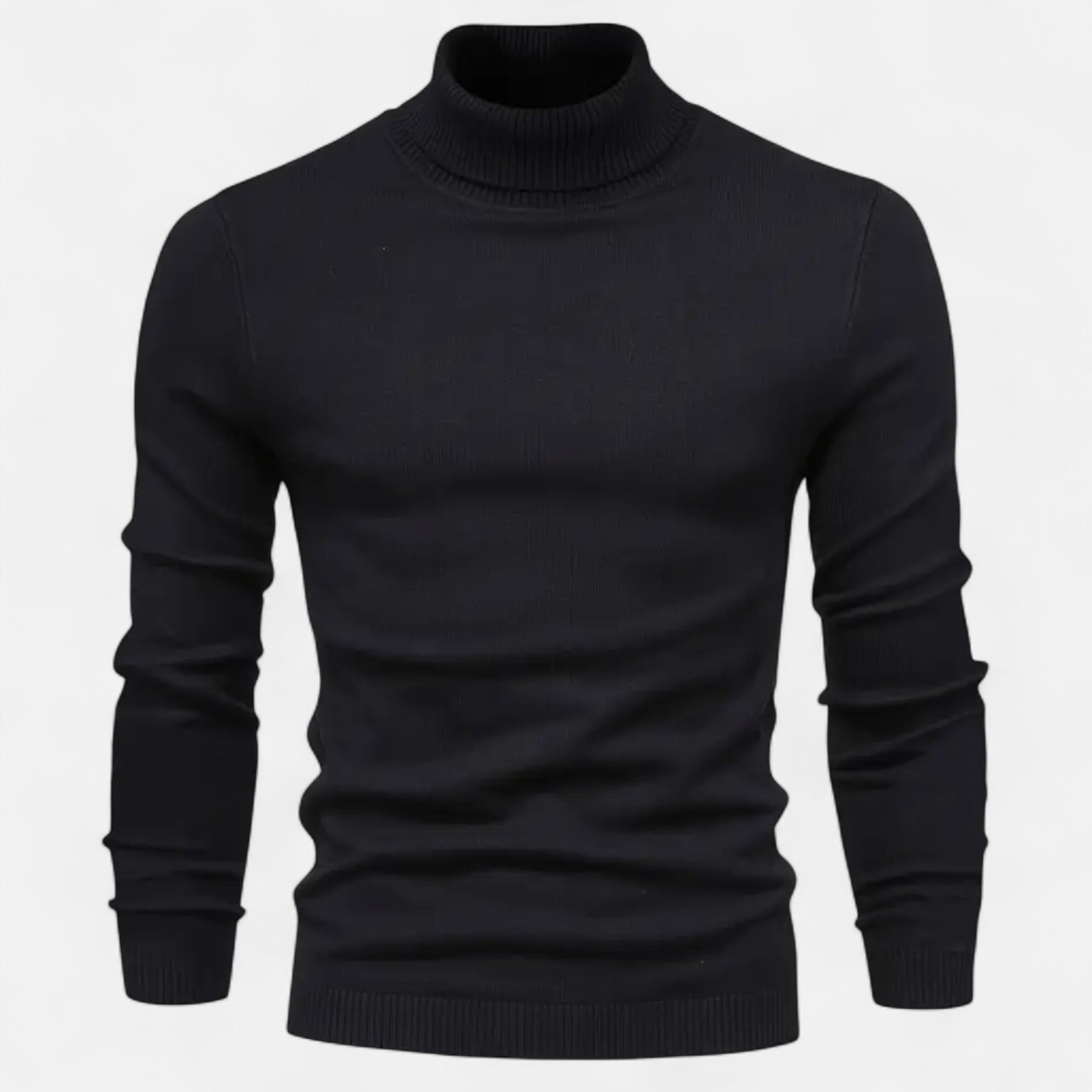 Lazaro Mode | Top de Hombre de Manga Larga con Cuello Alto – Estilo Contemporáneo
