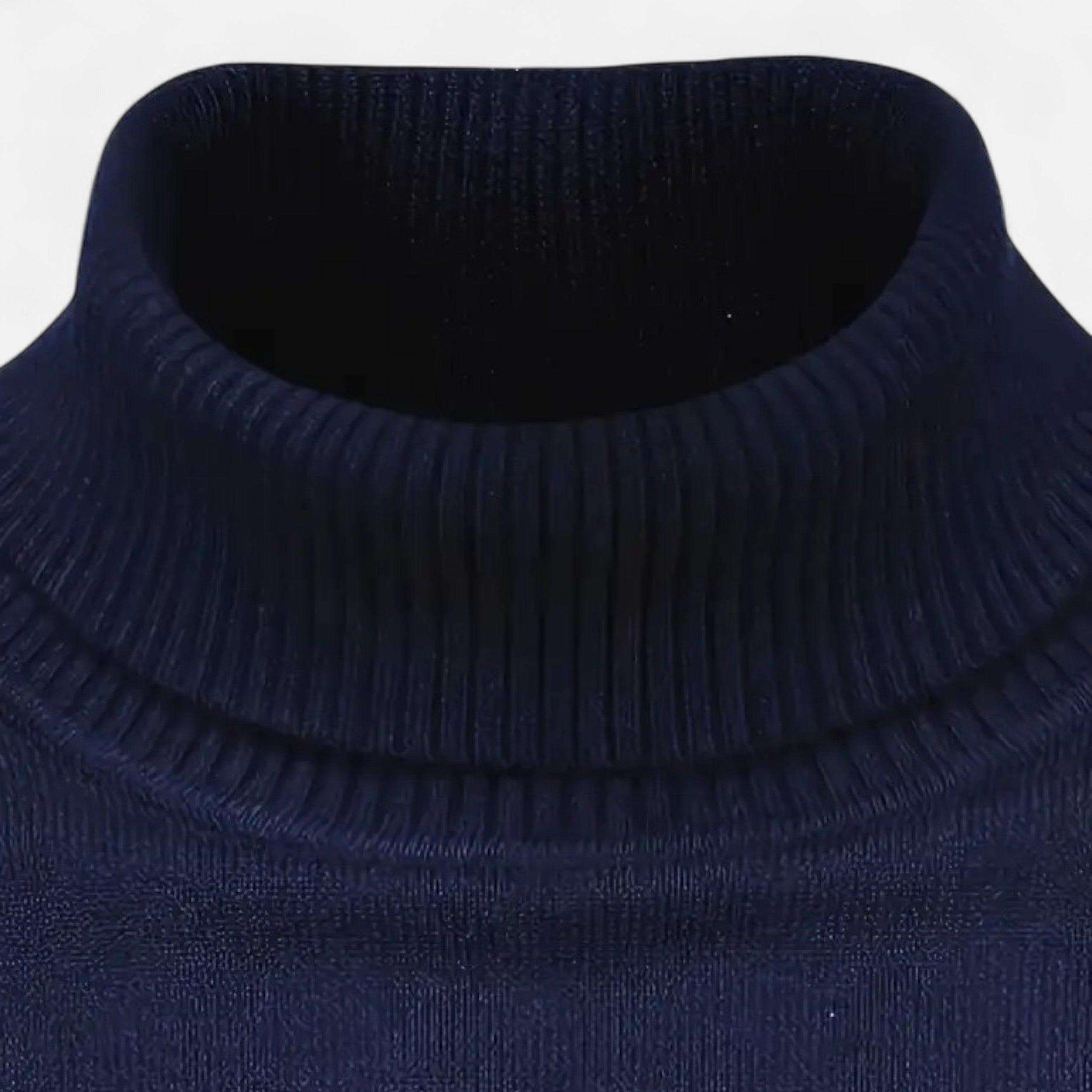Lazaro Mode | Top de Hombre de Manga Larga con Cuello Alto – Estilo Contemporáneo